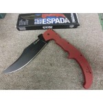 Cold Steel Espada XL Lockback Red G10 Folding AUS-...